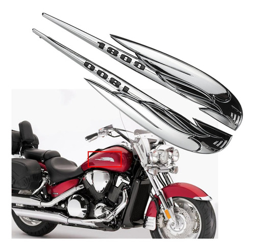 Par Emblemas Tanque Honda Shadow Vtx 1800 