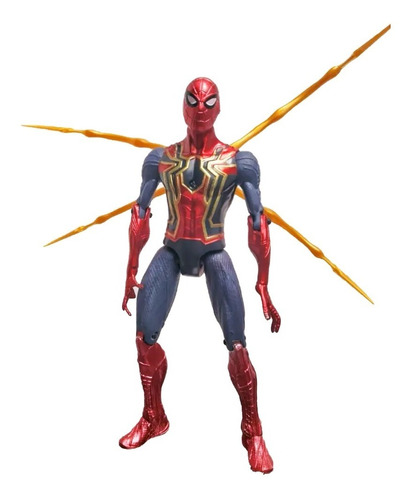 Figura Iron Spider Articulada Avengers Colección Articulada 
