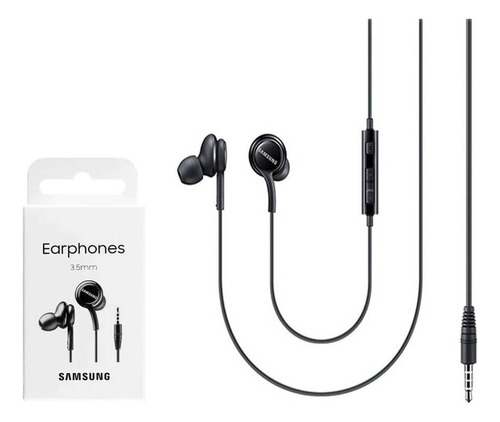 Audifonos Manos Libres Samsung Ia500 3.5mm Negro Originales (Usado)