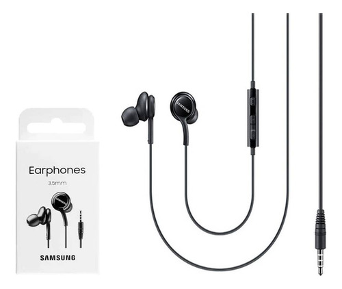 Audifonos Manos Libres Samsung Ia500 3.5mm Negro Originales