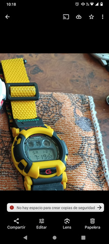 Reloj Casio G Shock Dw 003 Japan Amarillo Amarillo Gris (Usado)