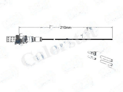 Sonda Lambda Universal 1 Cable Mlh