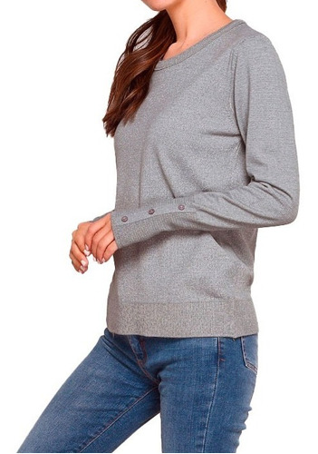 Sweaters Basico Cuello Redondo De Mujer - Proactivashop