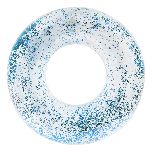 Boia Circular Com Glitter 52cm Azul