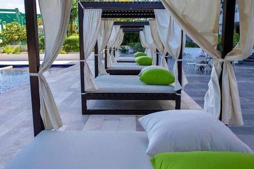 Gazebo-pérgola Lounge Bed Zeromadera Waterproof
