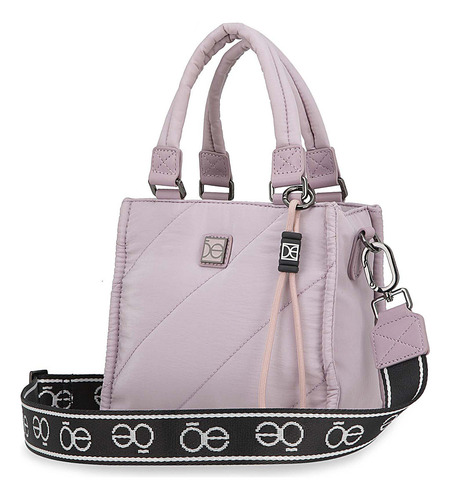 Bolsa Tote Cloe Mixely Ii Chico Color Lila