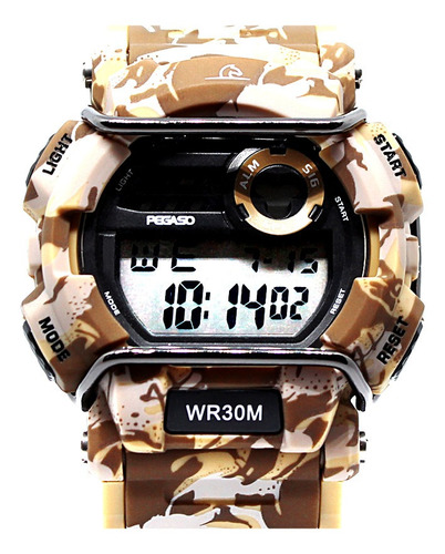 P6002-05m - Reloj Pegaso Digital Illuminator Protect