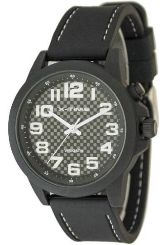 Reloj Hombre Caucho Sumergible X-time Xt024