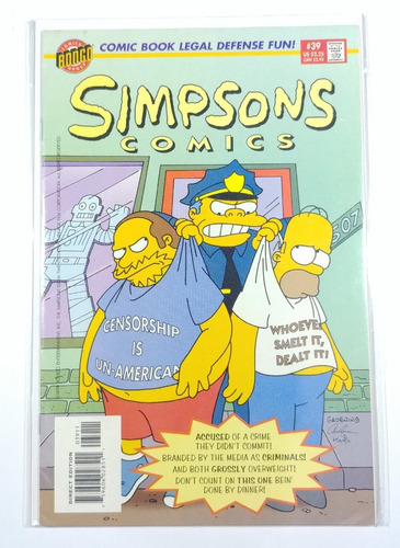 Simpsons Comics #39 - Bongo - Inglés