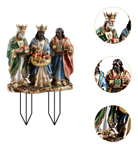Garden Wisemen Send Gift Stake Garden Yard Stake For Yard