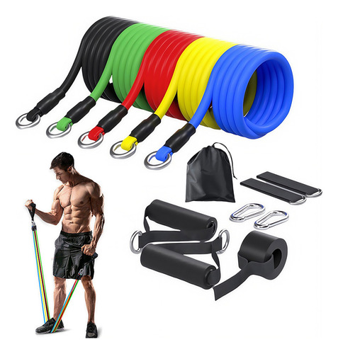 Bandas Elásticas Set De 5 Bandas De Resistencia Para Fitness Fit Body Bandas De Resistencia Ejercicio Ligas De Resistencia Liga Elastica Ligas Ejercicio Ejercicios Con Ligas De Resistencia Hoovoo