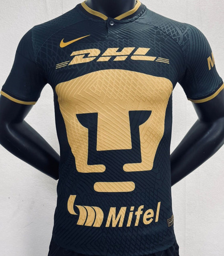 Jersey Unam 2023 Pumas Tercera Negra Versión De Juego