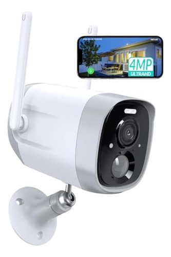 Cámaras De Seguridad Inalámbricas Para Exteriores, 2.5k 4mp