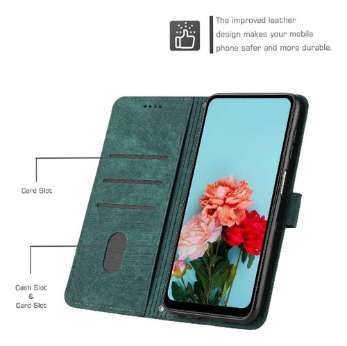 Funda Abatible For Samsung Galaxy A06 Cartera Tarjeta De