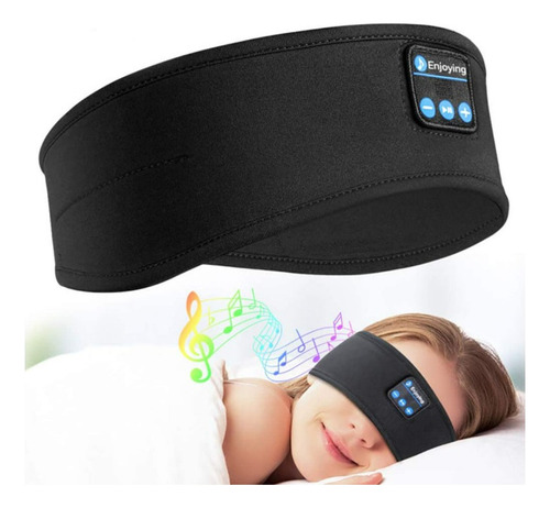 Diadema Deportiva Inalámbrica For Dormir Y Música, Máscara