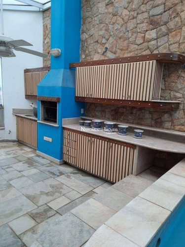 Imagem 12 de 24 de Cobertura Duplex Com Piscina À Venda, 414 M² Por R$ 2.498.000 - Cambuí - Campinas/sp - Co0128
