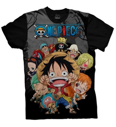 Camiseta Compatible Con One Piece Monkey Niños Hombre