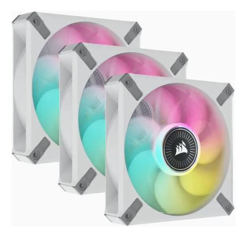 Kit De Ventiladores Corsair 120mm Ml120 Rgb Elite Premium
