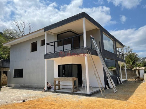 Imagem 3 de 29 de Casa Em Fase Final De Construção Com 5 Quartos Sendo 3 Suítes No Golfe. - Ca01431 - 68105912