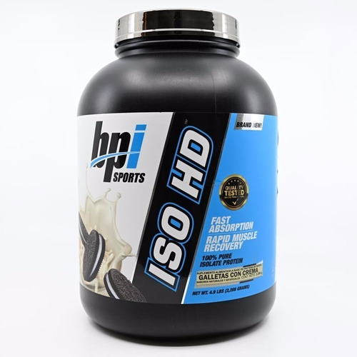 Proteina Bpi Iso Hd 5 Lbs (70 Porciones) Todos Los Sabores