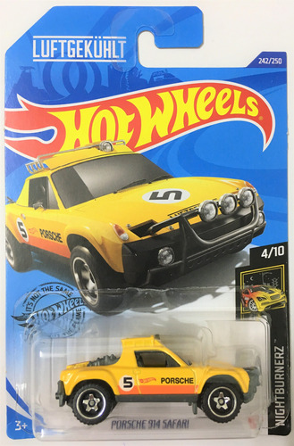 Hot Wheels Escala 1:64 #242 Porsche 914 Safari Nightburner 4