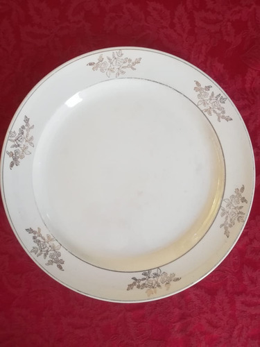 Bandeja Fuente Vintage Porcelana 33 Cm