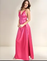 Comprar Vestido Largo Doble Tajos Mujer Elegante Fiesta Moda Pasión