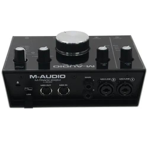 Interface De Audio M-audio Placa Grabacion Mtrack 2x2 Usb