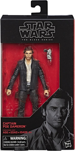 Star Wars Black Series Capitan Poe Dameron Figura De Acción