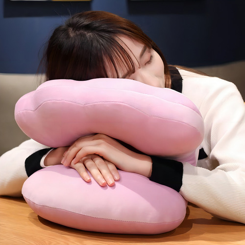Peluche Kawaii Almohada De Siesta Con Calentadores De Manos
