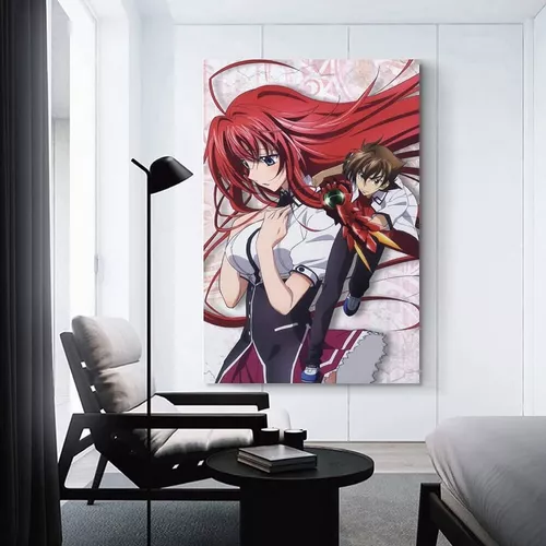 High School DxD - Rias Gremory Can - Canvas Art Print