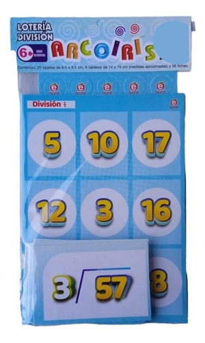 Lotería De División Y Numbers (incluye 2 Loterías)