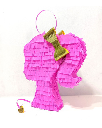 Mini Piñata Barbie, Cotillones De Barbie, Centro De Mesa