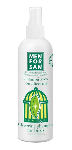 Champú Abrillantador De Plumas Con Glicerina Para Aves 125ml