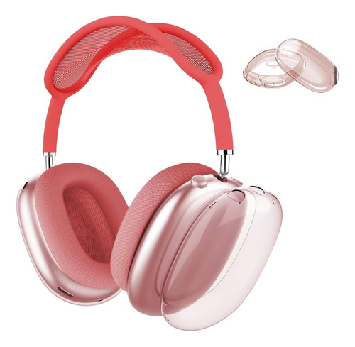 Cover Auriculares Compatibles Apple Airpods Max Rosa