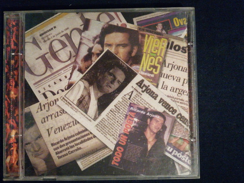 Ricardo Arjona Cd Vivo Columbia Sony Music 