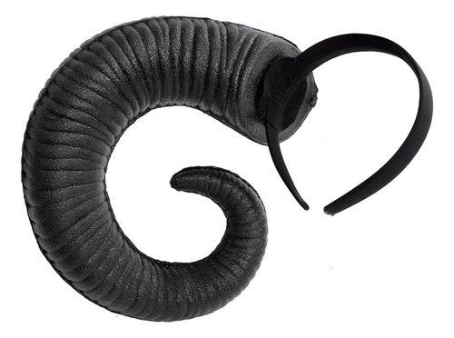 Yc 1pcs Diadema Cabra Cuerno Horquilla Fiesta Prop Cuernos