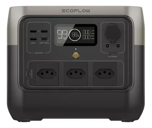 comprar Gerador Portátil De Energia Ecoflow River 2 Pro 800w 127v