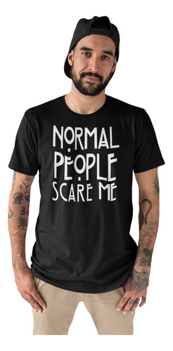 Camisetas Normal People Scare Me American Horror Story Série