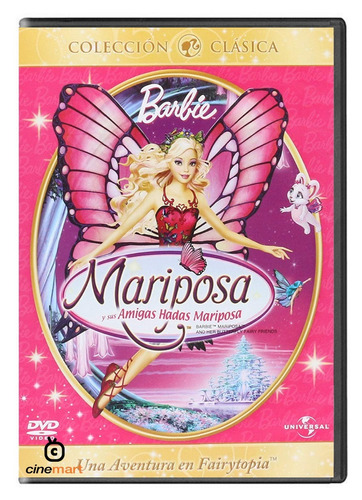 Barbie Mariposa Y Sus Amigas Hadas Mariposa Pelicula Dvd