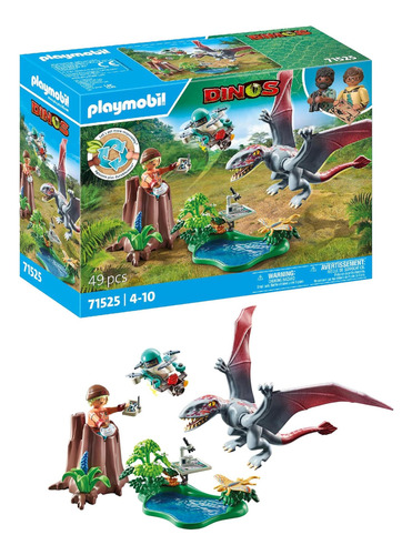 Playmobil Dinos: Observatorio Para Dimorphodon