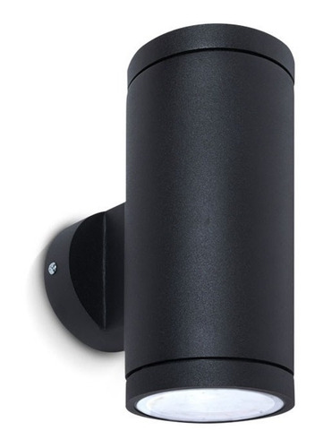 Imagen 1 de 6 de Aplique Exterior Bidireccional Ar111 En Aluminio Negro /nexo