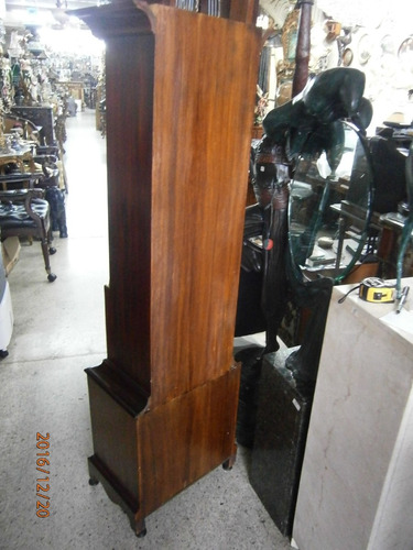 Imagen 5 de 6 de Reloj De Pie Madera Faces De Luna Antiguo Marca Kininger