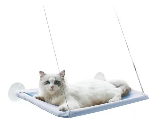 Cama Colgante Elevada Para Gatos Ventana Comoda Mli