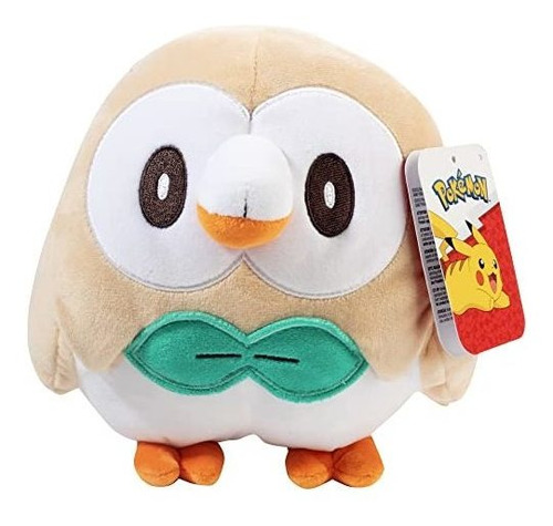 Peluche De Animales - Pokémon Legends: Arceus Rowlet 8  Anim