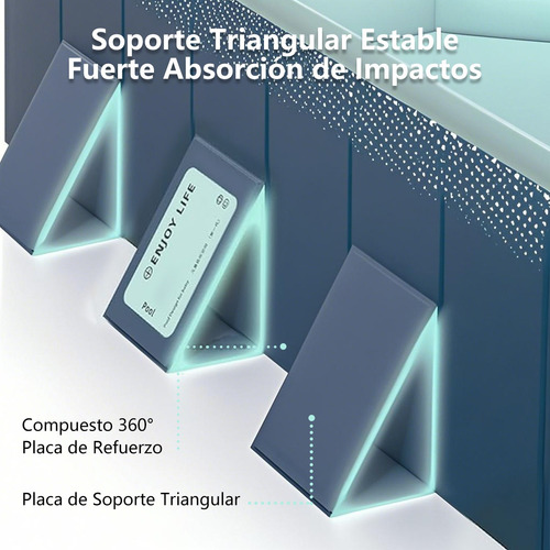 Alberca Estructural Rectangular Piscina Grande Plegable