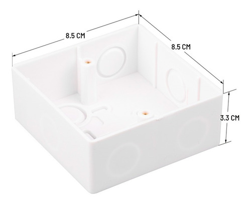 Caja Plástica Para Instalación Del Botón Pro802b Accesspro