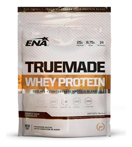 Ena Whey True Made Chocolate 1lb 450gr