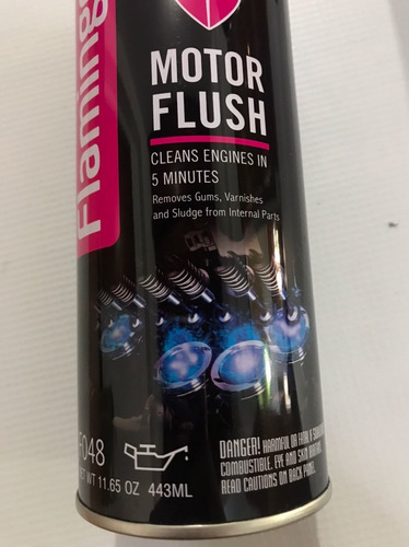 Imagen 2 de 4 de Motor Flush Limpia Aceite Del Carter Flamingo 443ml F048