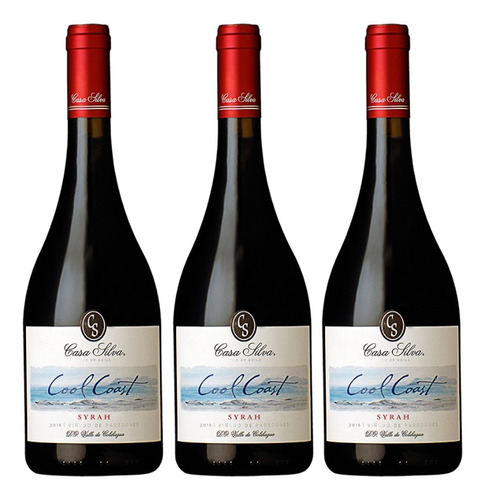 3 Vinos Casa Silva Cool Coast, Syrah